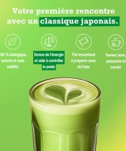Matcha tea 6 x 2 g  BIO, 6 pièces
